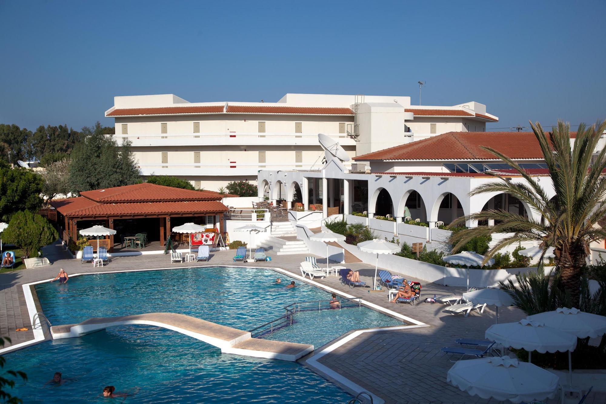 Hotel Niriides Beach Kolymbia Exteriér fotografie