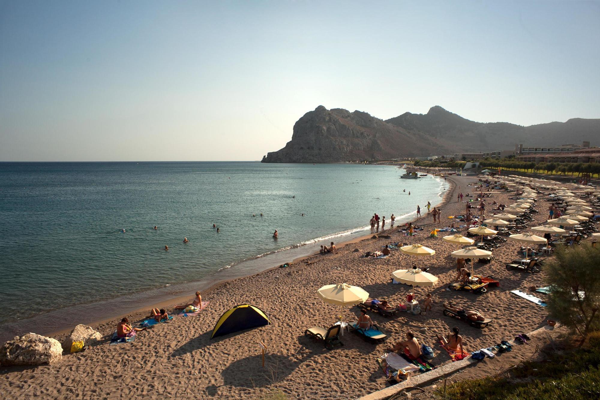 Hotel Niriides Beach Kolymbia Exteriér fotografie