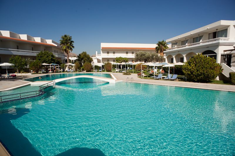 Hotel Niriides Beach Kolymbia Exteriér fotografie